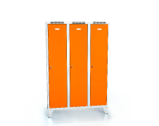 Cloakroom locker reduced height ALSIN with feet 1620 x 1050 x 500